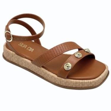 Imagem de Sandália Sua Cia Flatform Feminina 8421-16347-Feminino