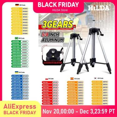 Imagem de Hilda-alumínio tripé profissional, 1,2 m, ajustável, adequado para o n