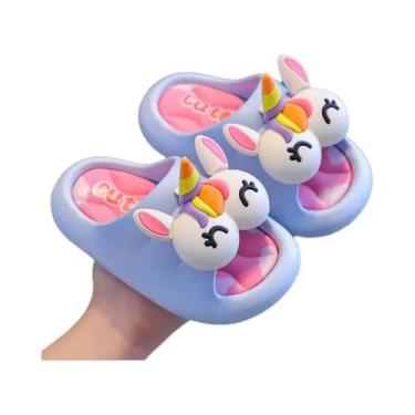 Imagem de Sandálias De Verão Para Meninas E Meninos, Chinelos Antiderrapantes Co