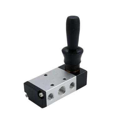 Imagem de Válvula de placa operada manualmente a ar 4H210-08/4H310-10 interruptor de válvula de inversão de controle de cilindro 2 posições 5 vias (junta 4H310-10, 10 mm)