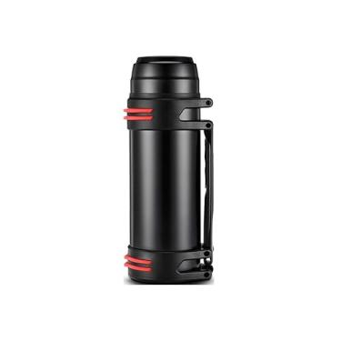 Imagem de Jarra de Viagem com Isolação Longa Duração Livre BPA Paredes Internas Isoladas Interior Aço Inoxidável Design Parafuso Sem Suor Garrafa como Copo Bebi