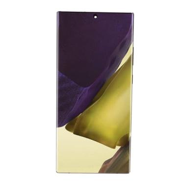 Imagem de Generic Conjunto de Tela Note 20 Ultra 5G Display LCD de Alta Resolução Digitalizador de Toque Com Moldura para SM N986B, Fácil de Instalar para Substituição, Versão Internacional (Ouro)