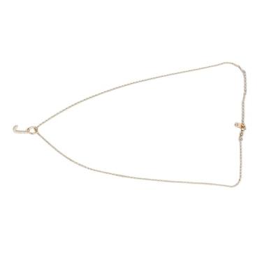 Imagem de aqxreight Colar Com Inicial Em Aço Inoxidável Com Letra Leve e Minúsculo e Elegante Com Pingente Inicial para Uso Diário Com Letra G Em Aço Inoxidável Apresentando Elegância e Sabor Premium (J Prata)