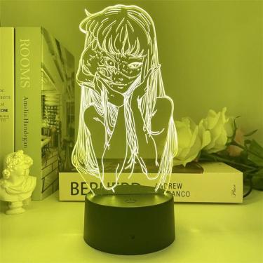 Imagem de Estatueta de boneca Night Light Tomie Kawakami Junji Ito USB 5V