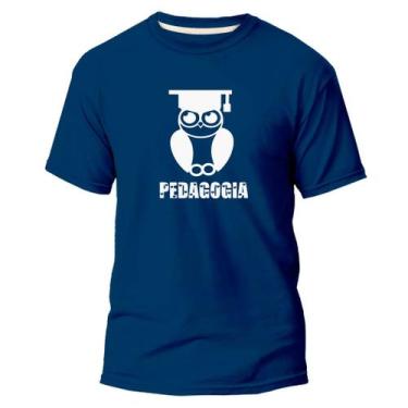 Imagem de Camiseta Algodão Premium Estampa Digital Faculdade Pedagogia - Pavesi,