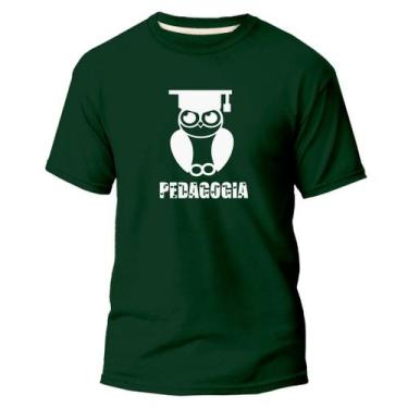 Imagem de Camiseta Algodão Premium Estampa Digital Faculdade Pedagogia - Pavesi,