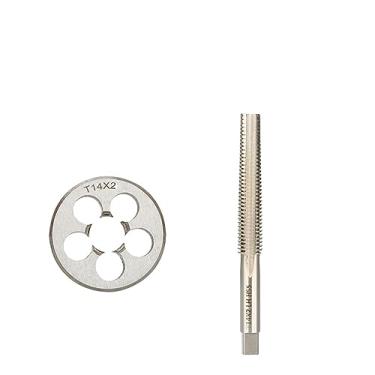 Imagem de 1 conjunto de roscas e matrizes para a esquerda - Ferramentas de rosqueamento de máquina HSS para TR8, TR10, TR12, TR14, TR16 (TR16x3) - Soluções de Rosqueamento de Precisão para Metalurgia