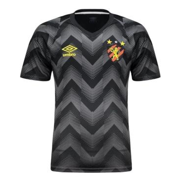 Imagem de Camisa Umbro Sport Recife Goleiro 2024/25 Masculina - Preto M-Masculino