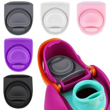 Imagem de ZONBBEE Tampa de substituição de vedação de borracha compatível com tampa de bico Owala Freesip16/19/24/32/1,134 g, 5 peças de junta de garrafa de água, tampa de silicone, inserção, tampa, acessórios