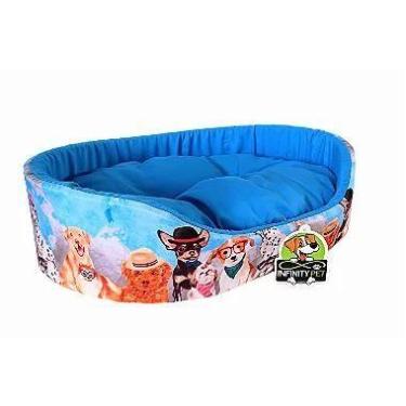 Imagem de Cama Pet Europa Oxford Confortável para Cachorros de Pequeno e Médio P