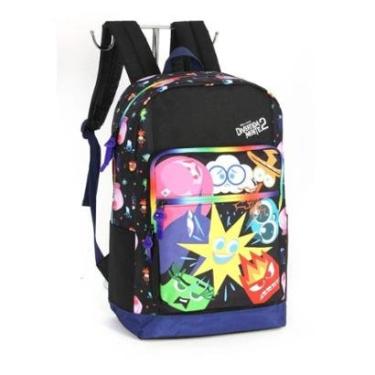 Imagem de Mochila Costas Escolar Divertidamente Infantil Preto Luxcel-Masculino