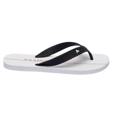 Imagem de Chinelo Aramis Branco/Preto Branco+Preto - 38-Masculino