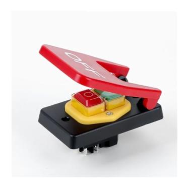 Imagem de Botão de pressão de marcação, painel grande, interruptor eletromagnético, liga/desliga, controle de energia industrial, proteção sob tensão YCZ3-BD