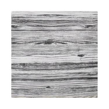 Imagem de Adesivo De Parede 3D DIY 35X35cm Com Textura De Madeira, Espuma Autoad