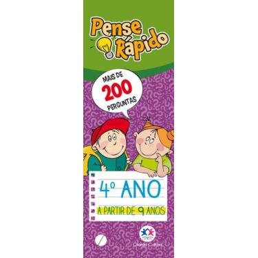 Imagem de Livro - Pense rápido - 4º ano