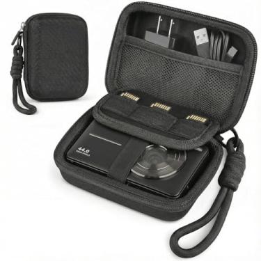 Imagem de Roseliya Capa para câmera digital compatível com VAHOIALD FHD 1080P/para câmera digital Point and Shoot/para KODAK PIXPRO FZ45-BK 16MP Vlogging/para IWEUKJLO/para Nsoela, suporte para cartão SD More