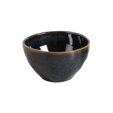 Imagem de 06 Cumbucas Bowls Orgânico em Cerâmica Ø13cm 558mL - Porto Brasil (Oceano)