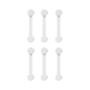 Imagem de Trava De Segurança Infantil Para Gavetas, Armários E Geladeiras, Prote