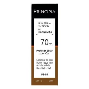Imagem de Protetor Solar Facial Principia Fps70 Cor 7.0 PS-05 30ml