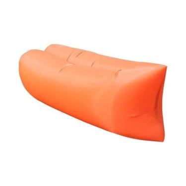 Imagem de Cadeira Inflável De Praia, Sofá De Ar, Rede Para Camping Ao Ar Livre, 