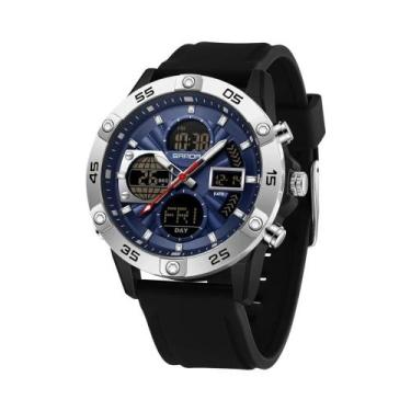Imagem de Relógio Esportivo Militar Masculino, Cronógrafo À Prova D'água, Relógi