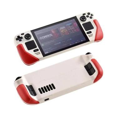 Imagem de Capa Protetora De Couro Macio Para Steam Deck Com Suporte Antiderrapan