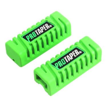 Imagem de Pedaleira De Borracha Universal Estribo Cg 160 Titan Fan Start Cb 250f Protaper Motocross Color:verde