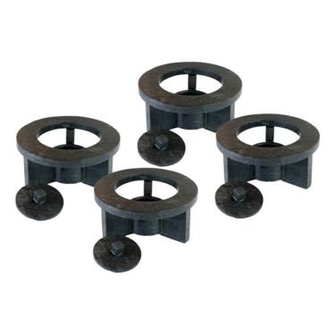 Imagem de Rechaud Fogareiro De Pedra Sabão 20 Cm - Kit 04 Unidades