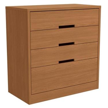 Imagem de Comoda 4 Gavetas 91 cm S824 Kappesberg, Canela
