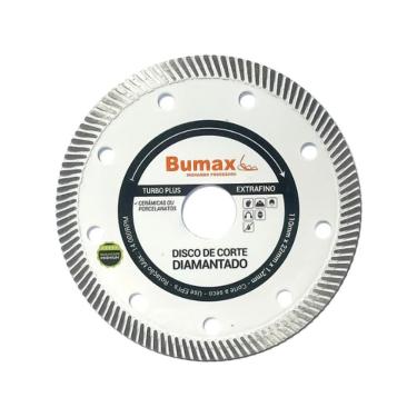 Imagem de Disco de Corte Diamantado Turbo Plus para Cerâmica e Porcelanato Bumax