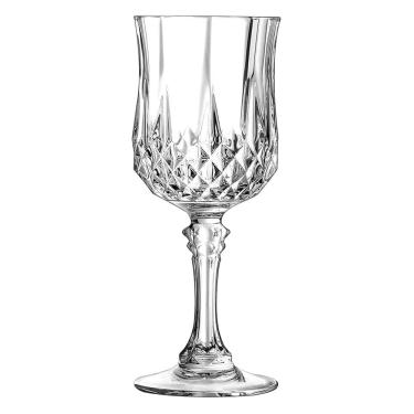Imagem de Taça Vinho 17X6X6 cm 170ml Cristal Transparente 6 Peças Longchamp