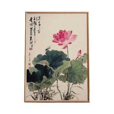 Imagem de Arte De Parede De Pinheiro Antigo Sem Moldura, Decoração Zen Japonesa 