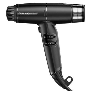 Imagem de Secador de Cabelo Profissional Gama Italy iQ Lite Max Black 220V 1700W