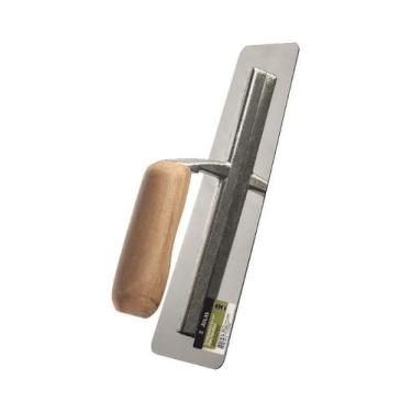 Imagem de Desempenadeira em Aço Inoxidável e Cabo de Madeira - Atlas - AT113 - U