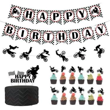 Imagem de Kit de balões para motocicletas, acrobacias, corrida, festa, látex, 16