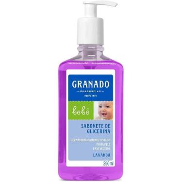 Imagem de Sabonete líquido de Glicerina Bebê Lavanda Granado 250ml