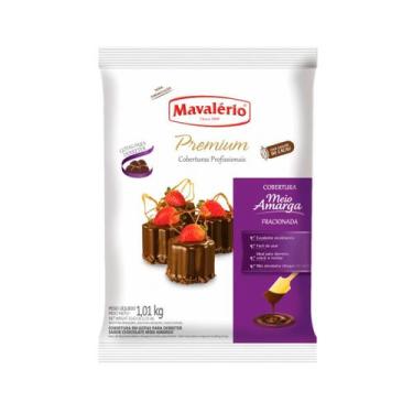 Imagem de Chocolate em gotas premium meio amargo mavalério 1,01 kg