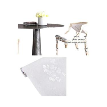 Imagem de Papel De Parede Floral Verde Autoadesivo Em Vinil Para Decoração De Sa