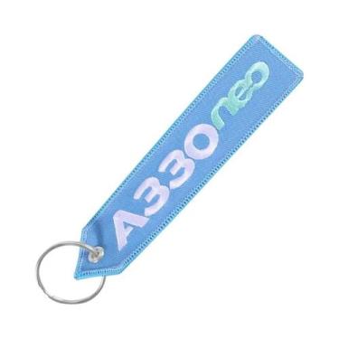 Imagem de Chaveiro Airbus A320neo: Design De Avião, Fabricante Europeu De Aerona