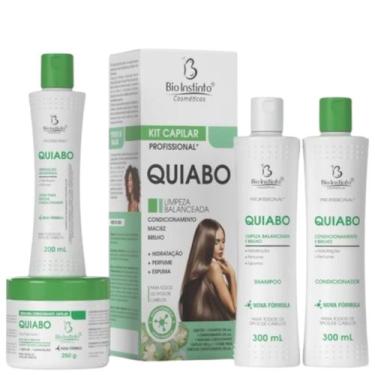 Imagem de Kit Capilar Profissional Quiabo Brilho - Bio Instinto