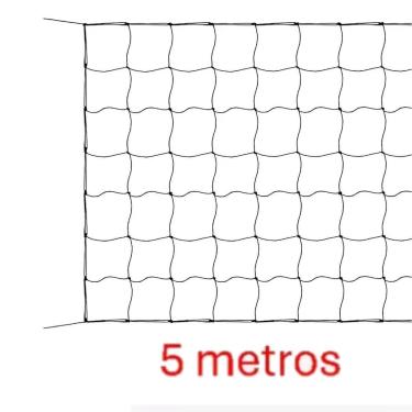 Imagem de Rede de Biribol Volei de Piscina 5 metros-Masculino