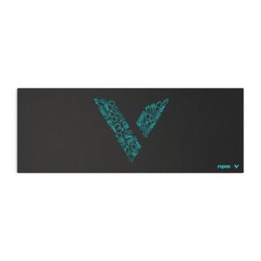 Imagem de Mousepad Gamer Rapoo com Superfície Têxtil de Alta Precisão, Base Antiderrapante e Bordas Reforçadas-Unissex