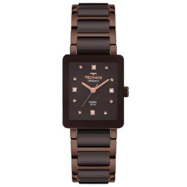 Imagem de Relógio Technos Feminino Ceramic Sapphire 2035NFC/2M-Feminino