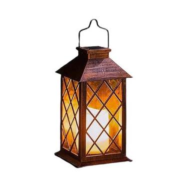Imagem de Lanterna Solar À Prova D'água, Lâmpada Decorativa Para Exterior, Com A