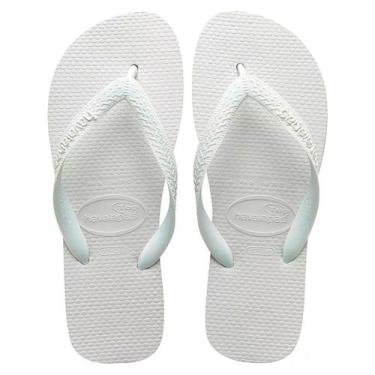 Imagem de Havaiana Top Masculina 45/46 e 47/48 - Havaianas, Branco, 47/48