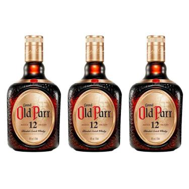 Imagem de Whisky Old Parr 750ml 3 Unidades