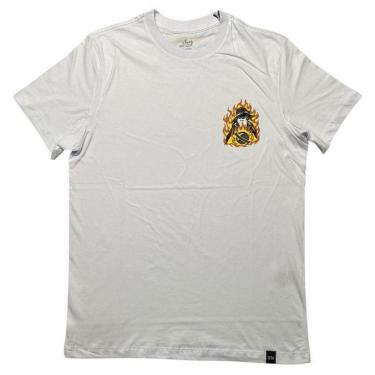 Imagem de Camiseta Lost 22622808 Wizard - Branco-Masculino
