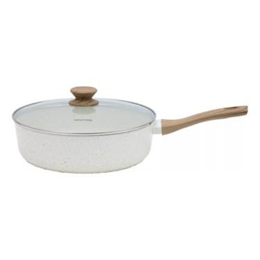 Imagem de Frigideira Funda Cerâmica Indução 4,5l Mármol Mimo Style