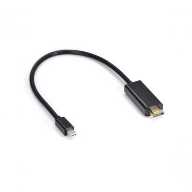 Imagem de Cabo Adaptador Mini Displayport para Hdmi 30cm Monitores e Projetores com Modo