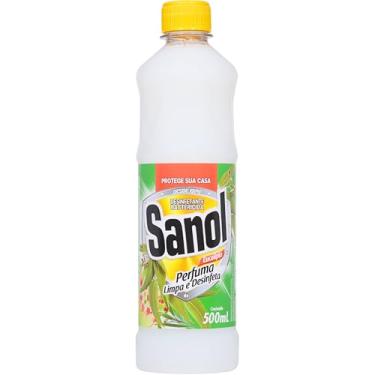 Imagem de Desinfetante Líquido para uso Geral, Eucalipito, Sanol, 500 ml, Branco
